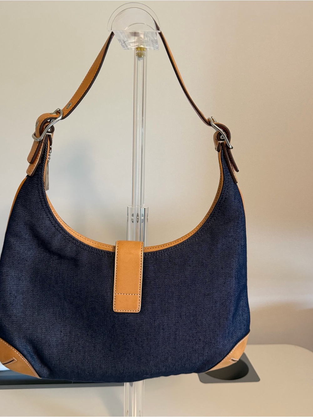 Coach Hamptons Denim Hobo Bag 8932 - Picture 2 of 8